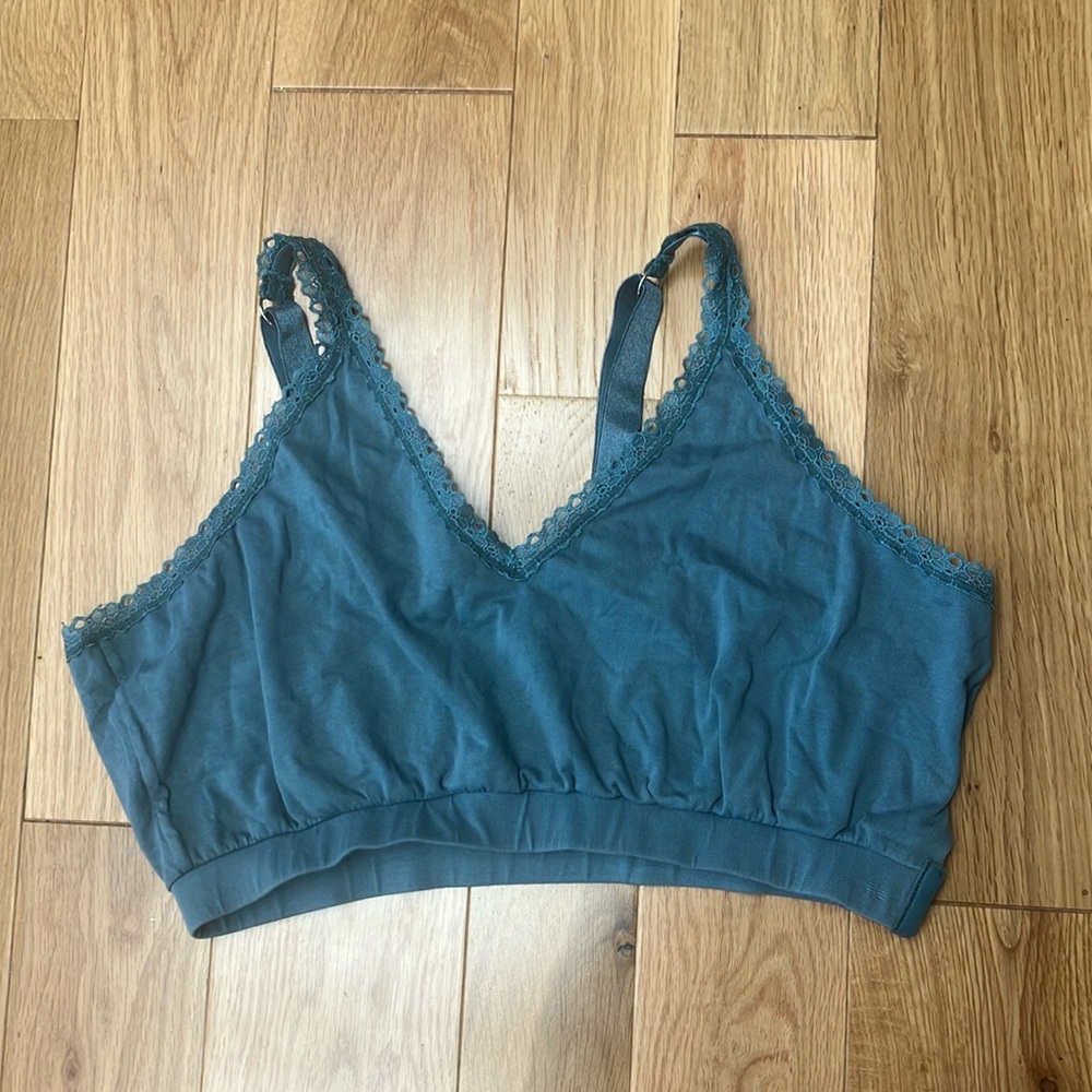 Uye Surana Blue and Green/blue bralette  2XL/3XL